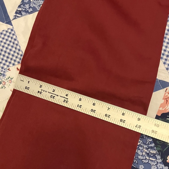 Maurices Women's Boot Cut Jeans in Deep Red - Picture 9 of 9